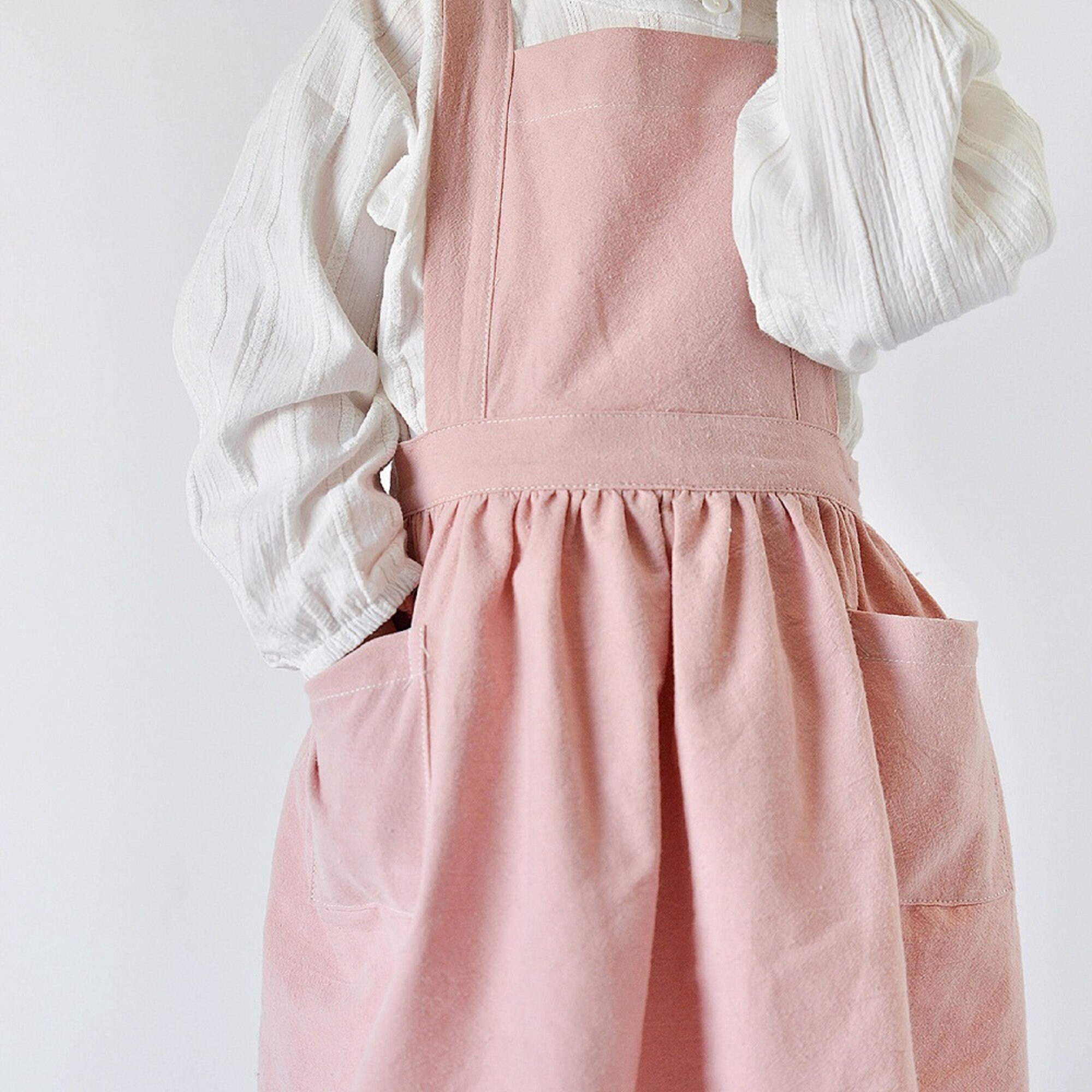 Pink Pinafore Kids Apron Christmas Gift ...