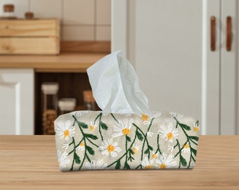 Rectangle Tissue Box Cover, Tissue Dispenser, Home Gift,Housewarming gift,Mothers Day Gift,Kitchen Decor,Gift for her