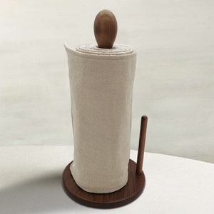 Toalhas de cozinha sem papel, rolo de toalhas de papel reutilizáveis com encaixes Desperdício zero, roupas de cozinha, panos de prato ecológicos - cáqui raso