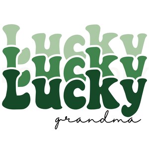 Lucky Grandma PNG, St Patricks PNG, Oma Design, St Paddy es Grandma Design, St Patrick es Day Oma Lucky PNG,