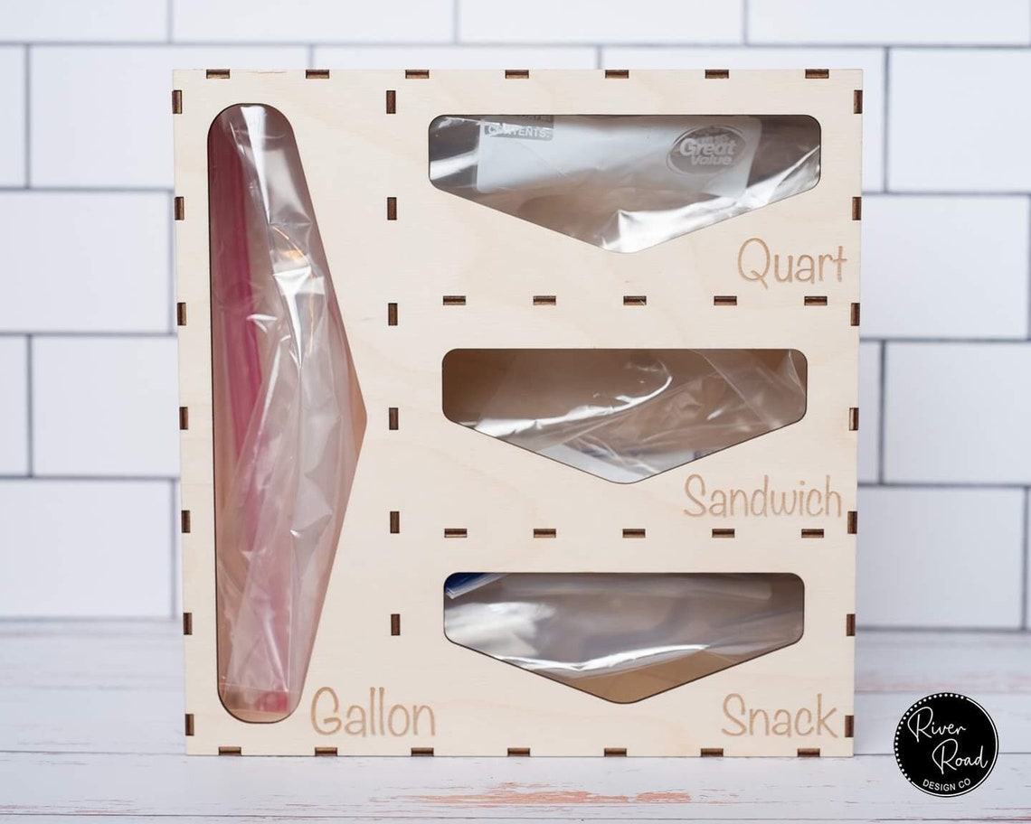 drawer organizer for sandwich bags