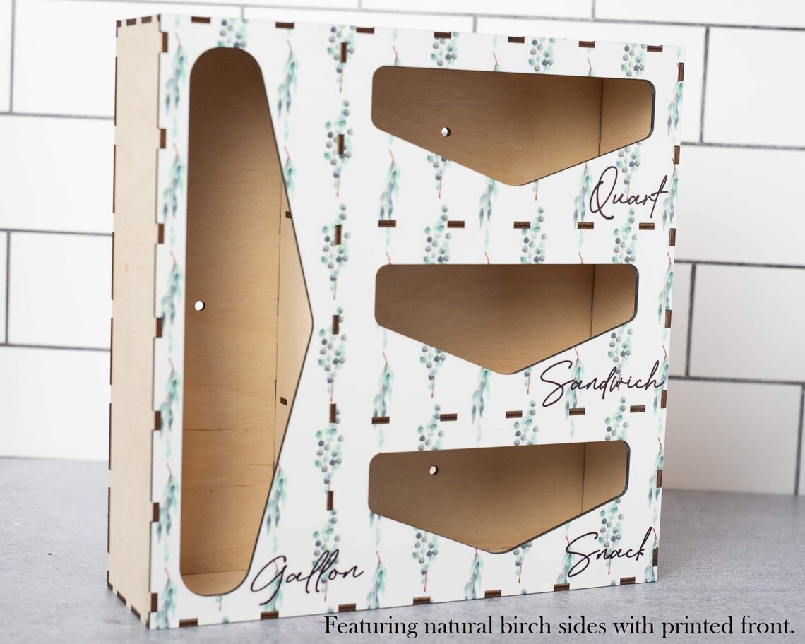 drawer organizer for sandwich bags