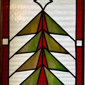 Christmas Tree in Glass