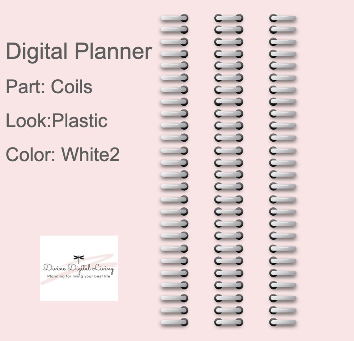 Coils for Digital Planners Etsy