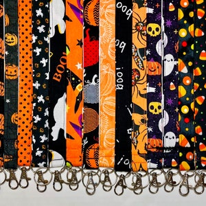 Fall/Halloween Lanyards & Badge Holders