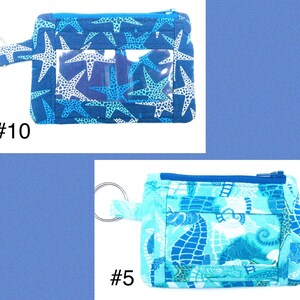 Vinyl Pocket Keychain Wallet