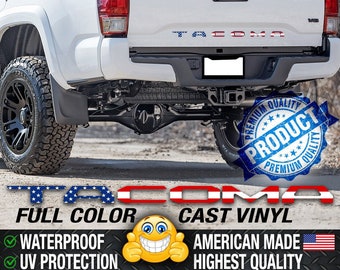 Toyota Tacoma Vinyl Decals 2016-2023 American USA Flag