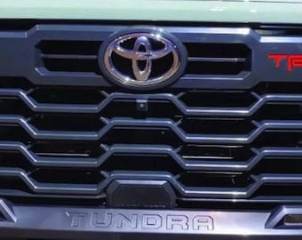 2022+ Tundra TRD Grille 3M Vinyl Decals