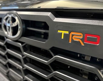 Calcomanías de vinilo 3M para parrilla Tundra TRD 2022+