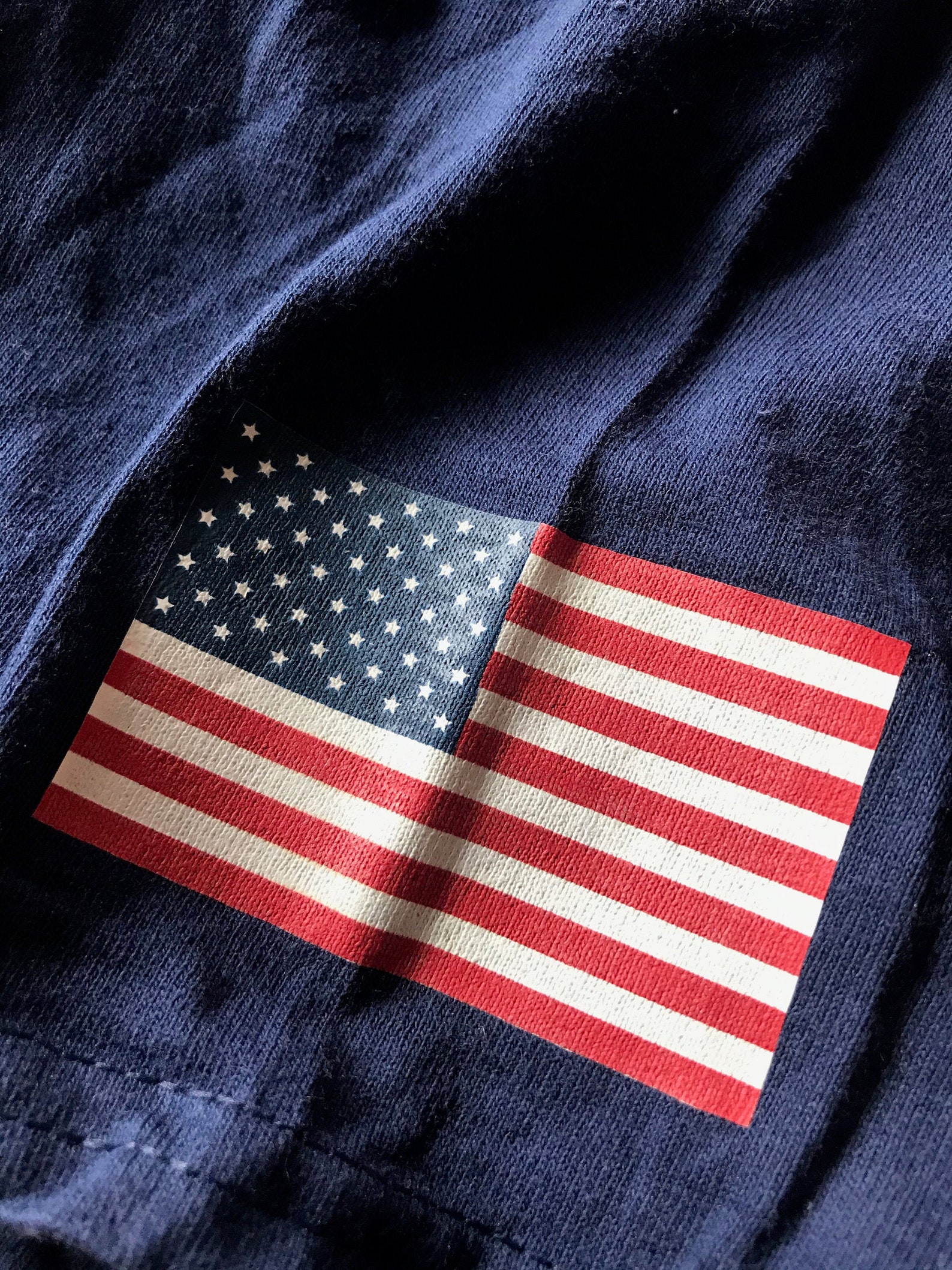 USA Flag Heat Transfer pack of 10 Etsy