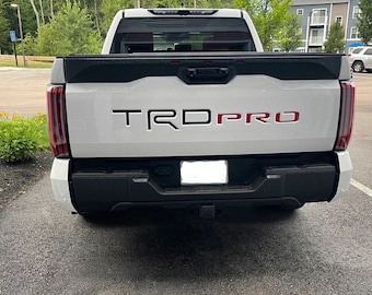 Fits 2022+ Tundra TRD Pro Tailgate 3M Vinyl Decals