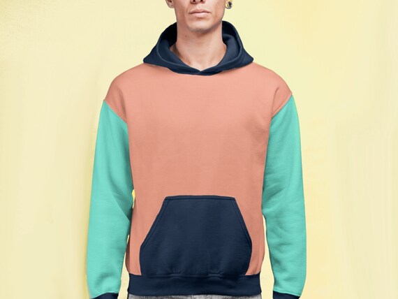Pastel colour deals hoodie