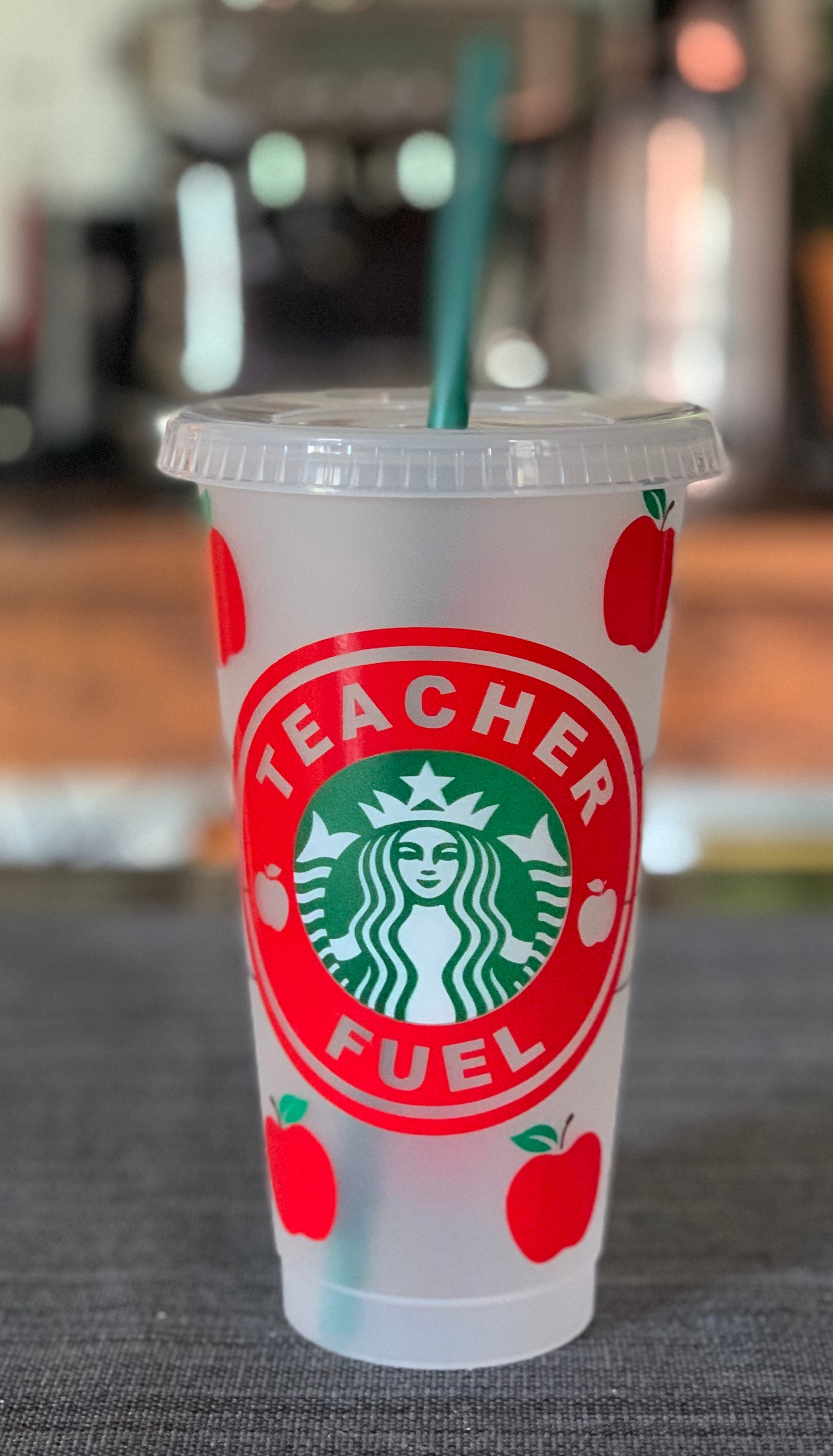 Download Teacher Fuel Starbucks Cold Cup SVG CUT file .studio3 for | Etsy