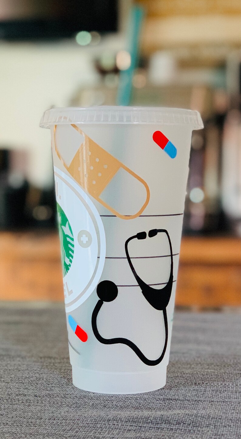 Download Nurse Starbucks Coffee SVG file bundle Nurse Fuel Starbucks | Etsy