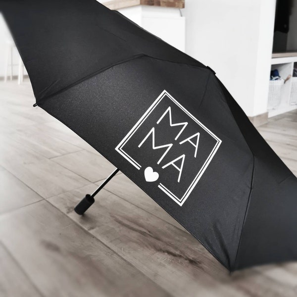 Bedruckter Regenschirm "Mama" | Geschenkidee | Mama