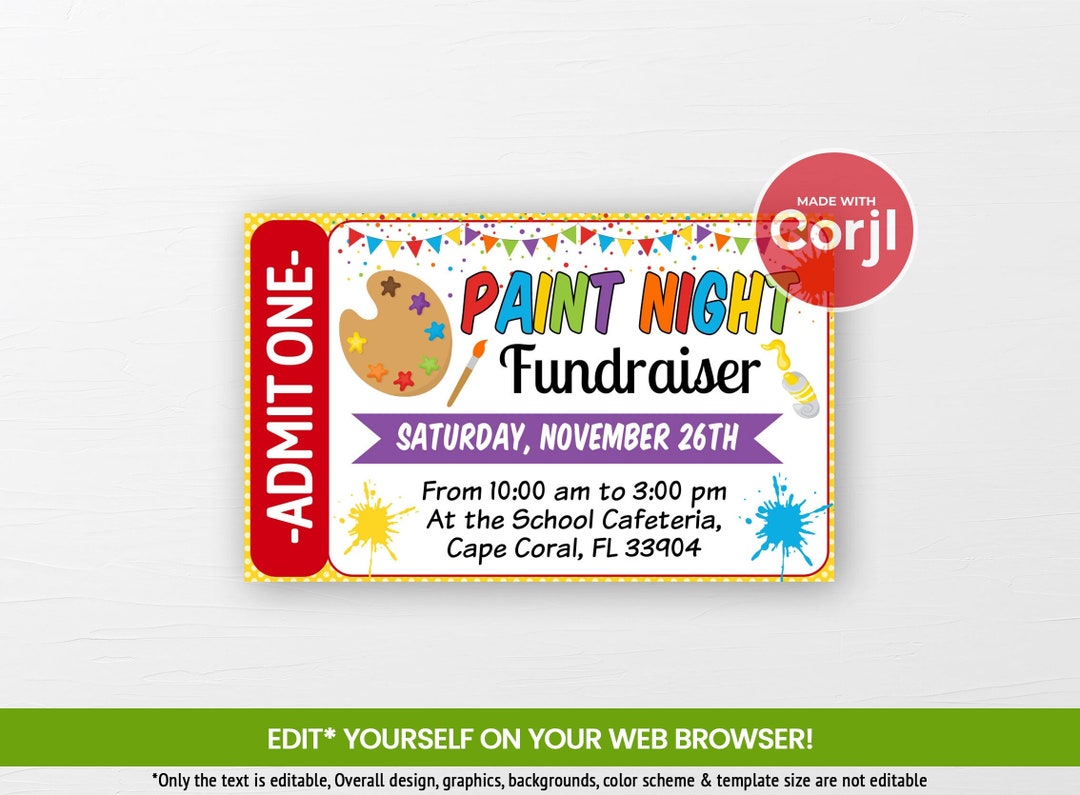 Spectacular Paint Night Fundraiser Moment in HD Spectacular Paint Night Fundraiser Moment in HD