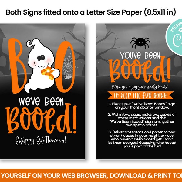 You've Been Booed Office - Etsy