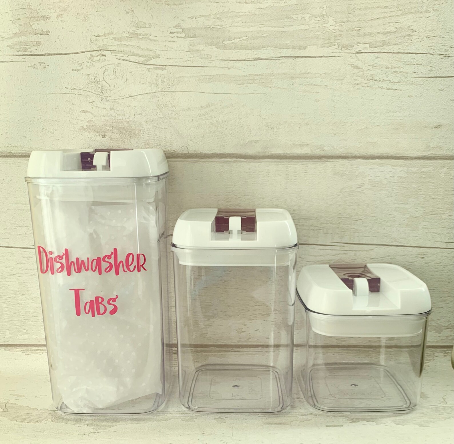 Storage Containers Dishwasher Tablets Washing Powder New Etsy