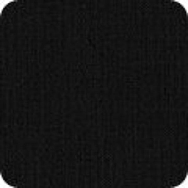 Black KONA COTTON Solids by Robert Kaufman - K004-1019