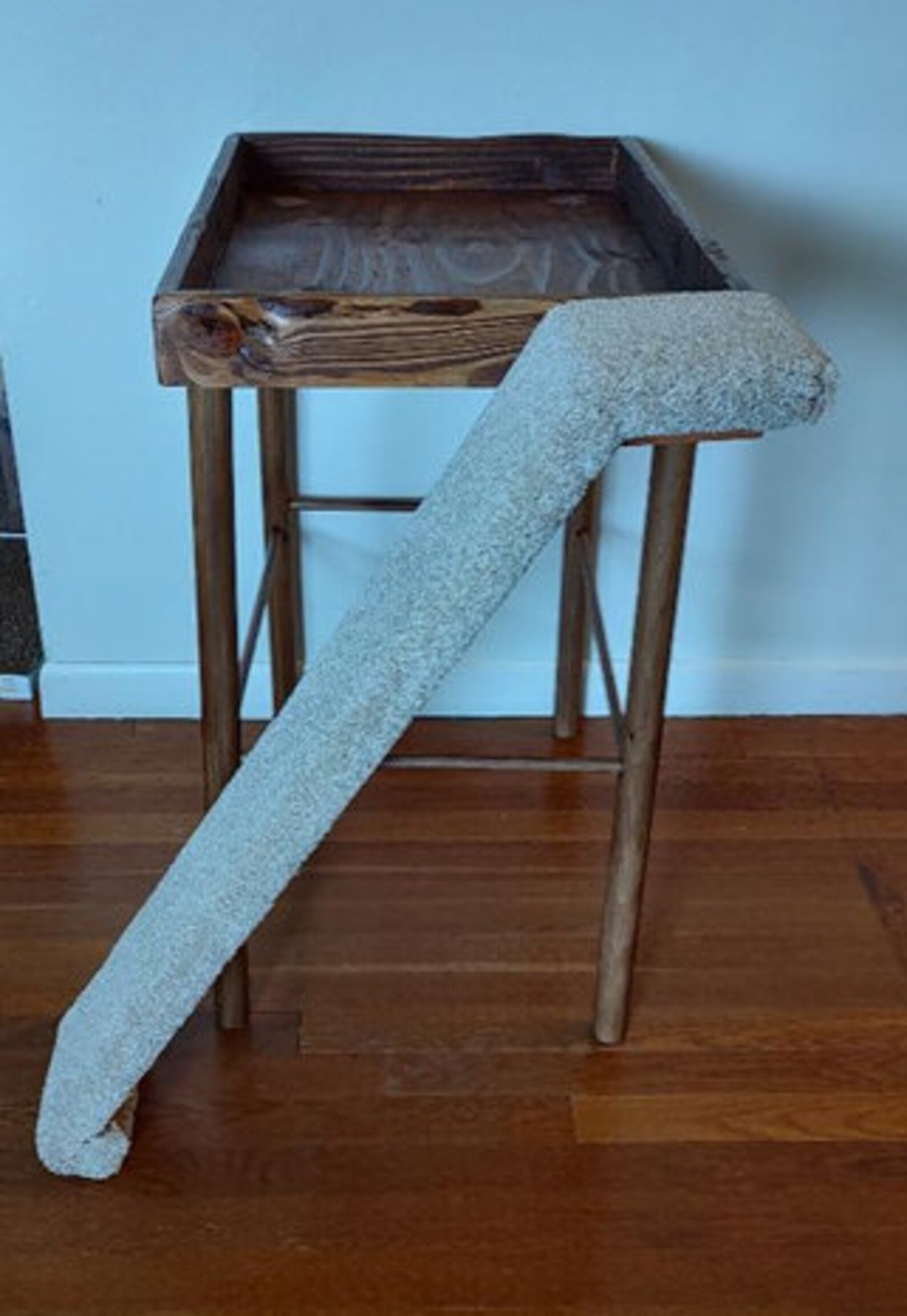 Raised Litter Box Platform With Ramp Etsy