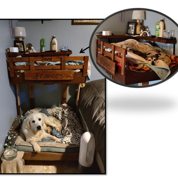 Dog Bunk Bed Etsy