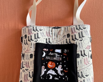 Witchy Halloween Tote Bag