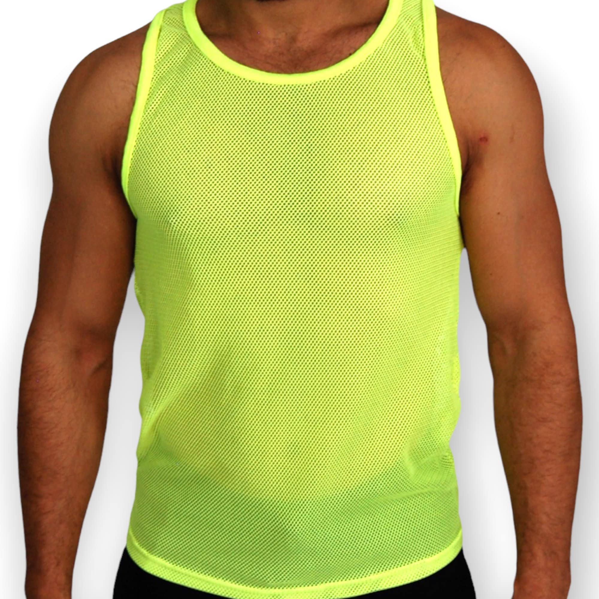 Neon Asymetrical Singlet