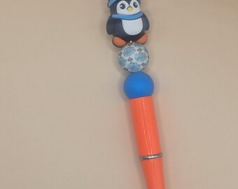 Dark orangeish penguin