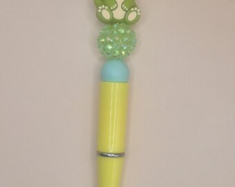 Dinosaur Pen: Kawaii Cartoon Style Writing Tool for Kids Pachycephalosaur