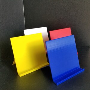 2-PACK BUNDLE - Phone Stand, Tablet Stand, Phone Holder, Mobile Device Stand for Desk - 3D Printed - Different Colors Available