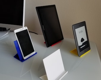 3D Printed Phone & Tablet Stand – Colorful and Stronger Desk Organizer