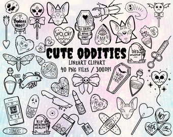 pics Little Goth Doodles soft goth etsy