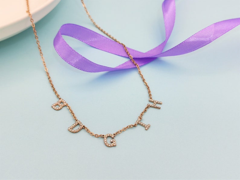letter necklace,Name Necklace,initial necklace,name necklace diamond,personalized necklace,custom necklace,mom necklace,Valentine/'s Day gift