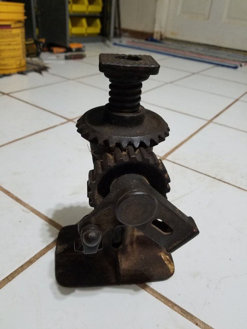 Antique Iron Auto Car Jack Antique Farm Tractor Jacks Tool | Etsy