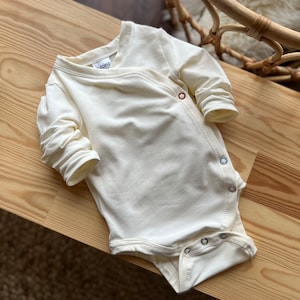 Preemie bodysuit, Newborn Outfit, Micro Preemie clothes, Newborn Coming Home Outfit, Preemie Girl Kimono, Gift for preemie baby