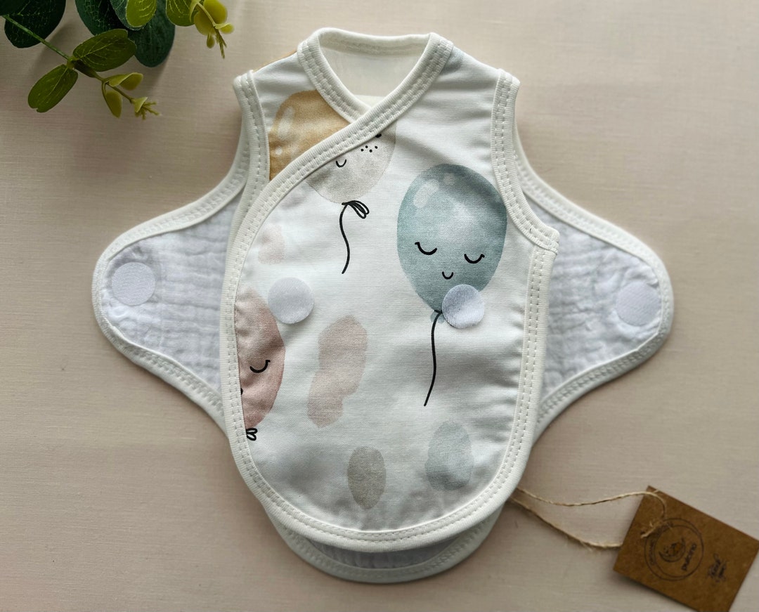 NICU Premature Muslin Wrap Set, Micro Preemie Clothes, Nicu Incubator