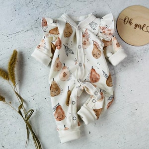 Preemie Baby Romper, Preemie Girl Clothes, Newborn Romper, Preemie Coming Home Outfit, Preemie Baby Gift, Premie Baby Girl Clothes