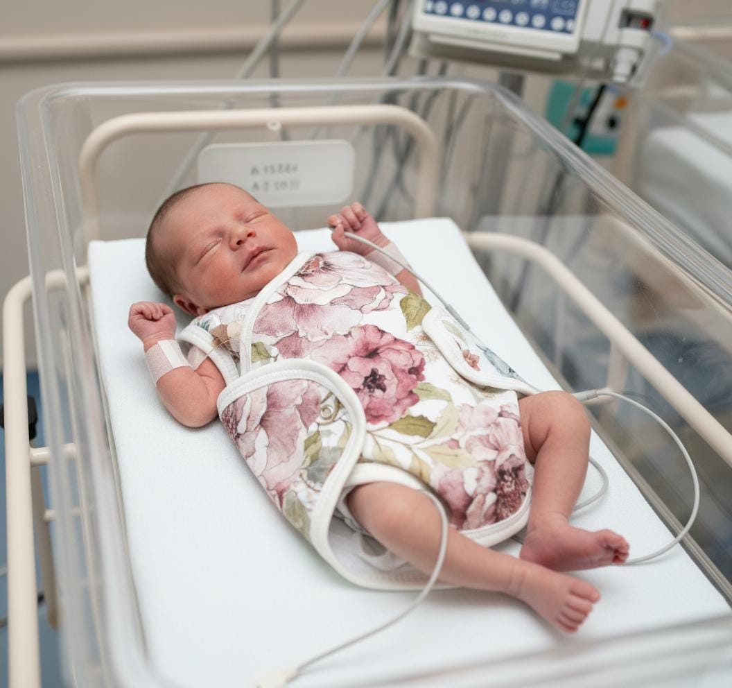 Hospital Preemie Clothes Nicu Safe Buy NICU Premature Muslin Wrap