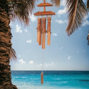 Wind Chime Bamboo Wooden Chime Wind Gong Temple