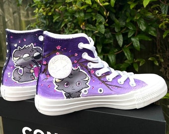 Custom Hand Painted Converse Unisex Any Design Anime Shoes