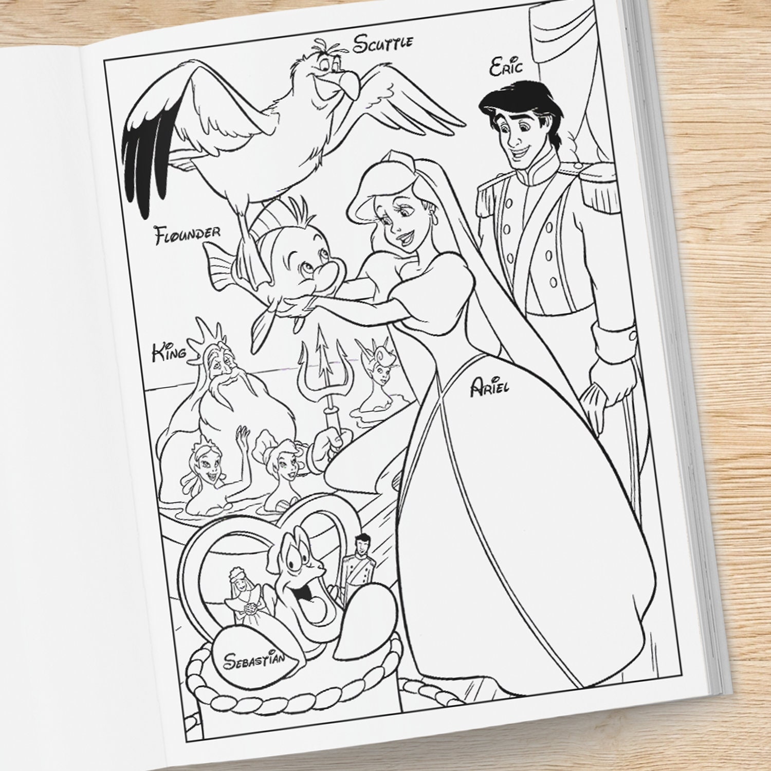 111 characters coloring book for kids have fun coloring for etsy