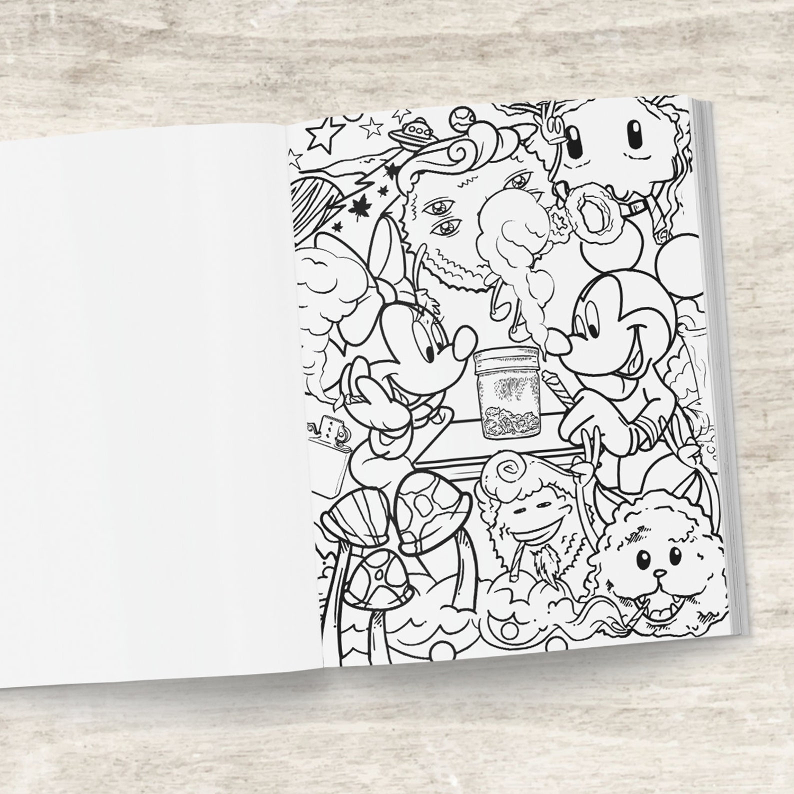 Stoner Coloring Book: Stress Relief And Relaxation Coloring | Etsy