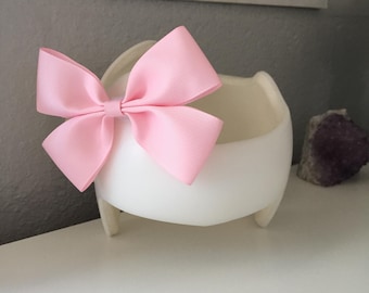 LIGHT PINK - Cranial Helmet Bow- DOC Band bow - Starband Bow