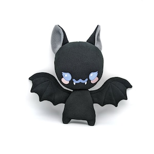 Bat Plushie Black Plush Bat Stuffie