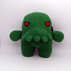Cthulhu Plushie Green Stuffie