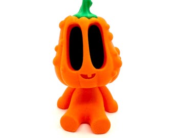 3D Printed Bumpy Pumpkin: Articulating Fidget Toy.