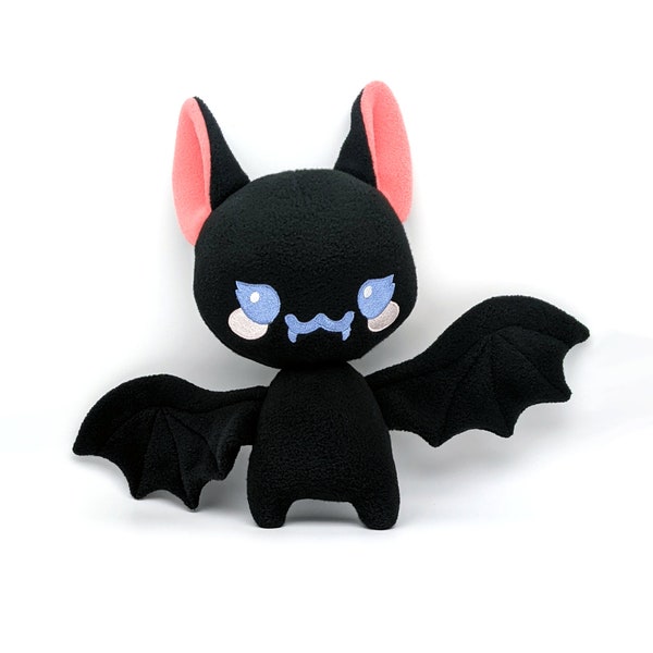 Bat Plushie Black Bat Stuffie