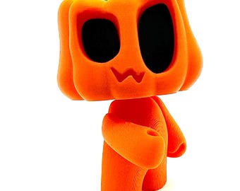3D Printed Roten Pumpkin: Articulating Fidget Toy.