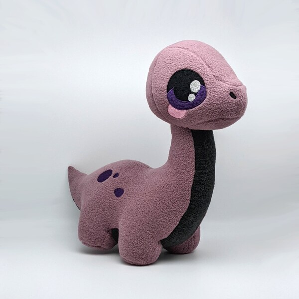Brontosaurus Plushie Lilac Dinosaur Light Purple Stuffie