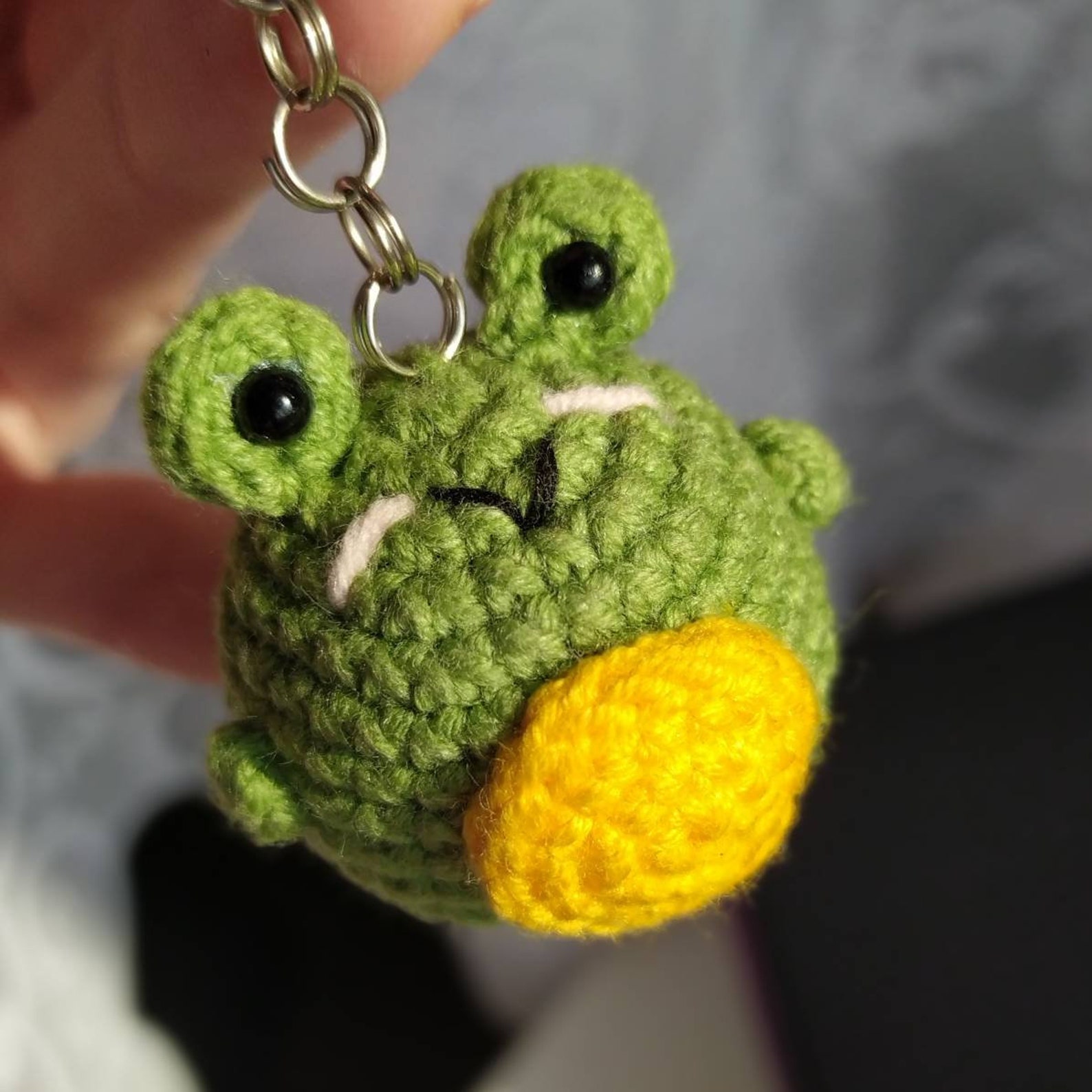 Kawaii frog keychain frog plush little frog toy froggy | Etsy